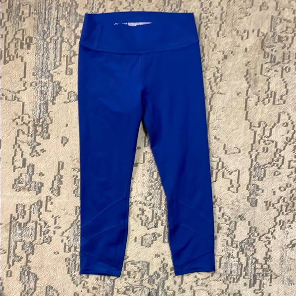 All in Motion Girls Blue Athletic Leggings, Size Medium